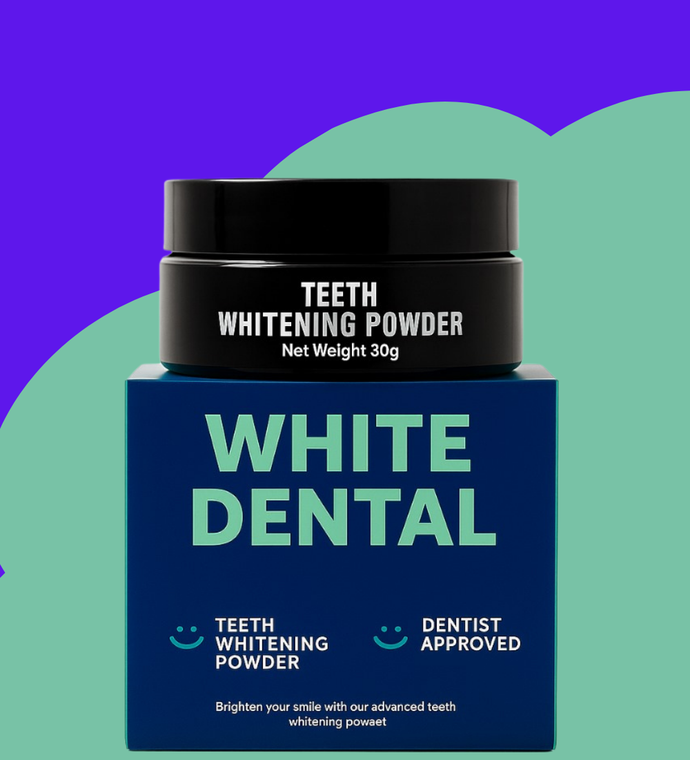 Dentist-Approved Teeth Whitening Powder