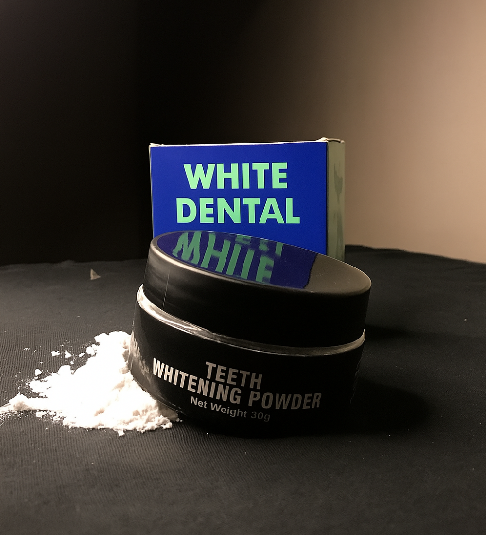Dentist-Approved Teeth Whitening Powder