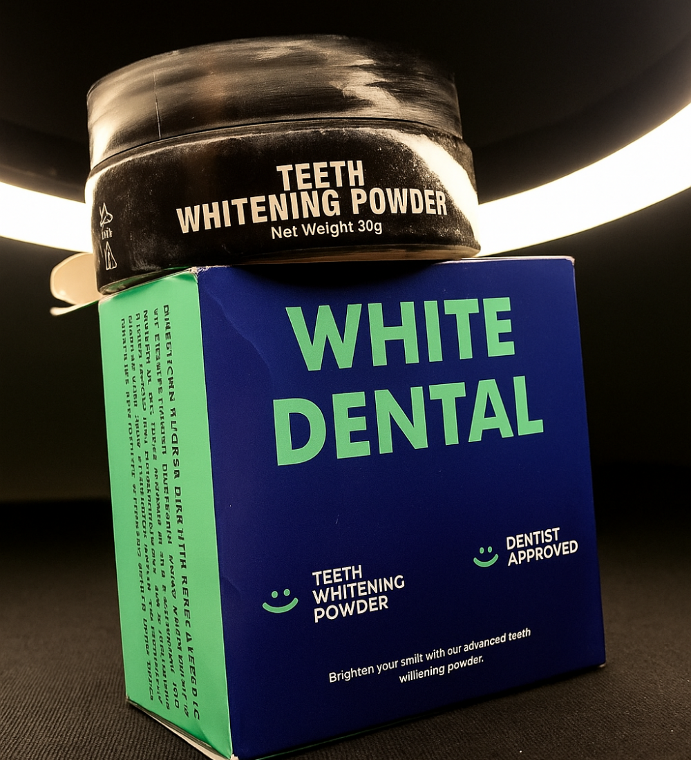Dentist-Approved Teeth Whitening Powder